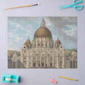 Petersdom in der Vatikanstadt Seidenpapier (Basteln)