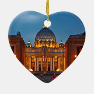 Petersdom in Rom - Italien Keramikornament