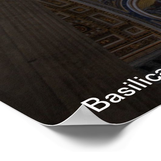 Petersdom Poster (Ecke)