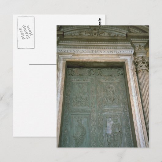 Petersdom Postkarte (Vorne/Hinten)