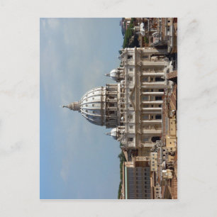 Petersdom, Rom, Dach der Engelsburg Postkarte