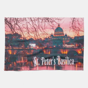 Petersdom, Rom, Italien Geschirrtuch