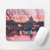 Petersdom, Rom, Italien Mousepad (Mit Mouse)