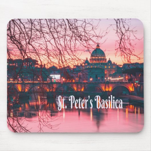 Petersdom, Rom, Italien Mousepad (Vorne)
