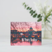 Petersdom, Rom, Italien Postkarte (Stehend Vorderseite)
