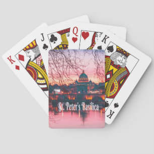 Petersdom, Rom, Italien Spielkarten