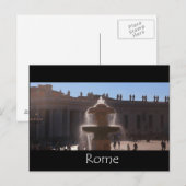 Petersdom - Rom Postkarte (Vorne/Hinten)