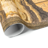 Petersdom und Brunnen Rom Italien Geschenkpapier (Rolleneckpunkt)