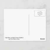 Petersdom und der Baldacchino Postkarte (Rückseite)