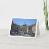 Petersdom und Obelisk, Vatikanstadt Karte (Vorderseite)