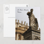 Petersdom, Vatikan Postkarte (Vorne/Hinten)