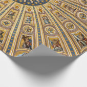 Petersdom - Vatikan, Rom, Italien Geschenkpapier (Ecke)