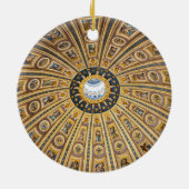 Petersdom - Vatikan, Rom, Italien Keramik Ornament (Hinten)
