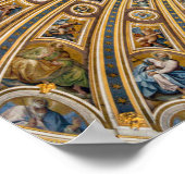 Petersdom - Vatikan, Rom, Italien Poster (Ecke)