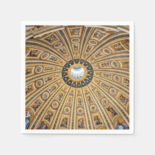 Petersdom - Vatikan, Rom, Italien Serviette (Vorderseite)