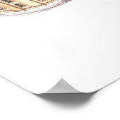 Petersdom. Vatikanstadt Rom. Italien Poster (Ecke)