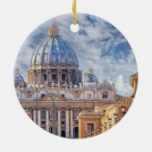 Petersdom, Vatikanstadt, Rom Keramik Ornament (Hinten)