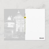 Petersdom, Vatikanstadt Staat - Postkarte (Rückseite)