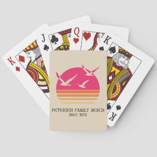 Petersen Family Beach Playing Cards Spielkarten