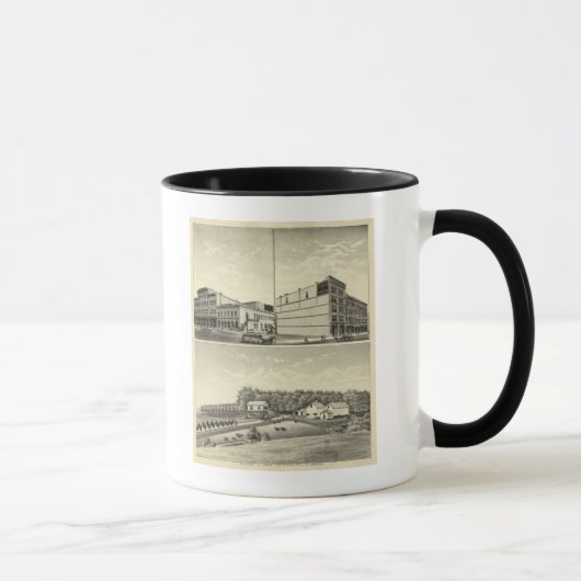 Petersen Residence, Dewey und Stone, Nebraska Tasse (Rechts)