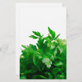 Petersilie Briefpapier (Vorne/Hinten)