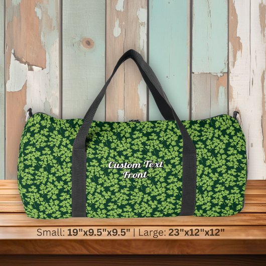 Petersilienmuster Duffle Bag
