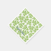 Petersilienmuster Serviette (Ecke)
