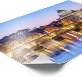 Peterskathedral am Abend Rom Italien Fotodruck (Ecke)