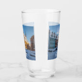 Peterskirche im Winter in Riga, Lettland Glas (Rechts)