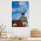 Peterskirche Kirchturm Poster (Küche)