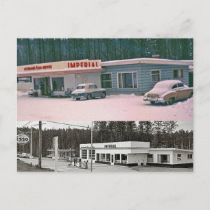 Peterson Family History Postcard Postkarte