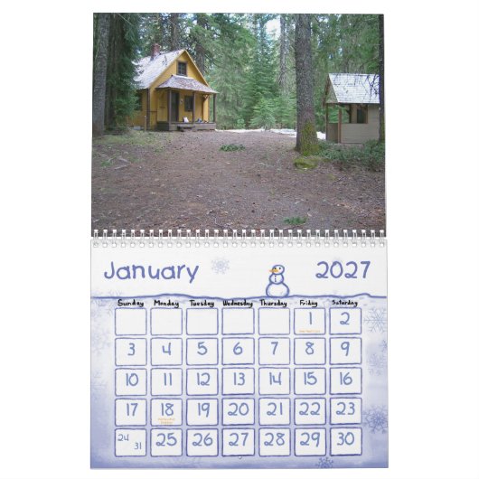 Peterson-Grasland-Schutz-Stations-Denkmal RIP Kalender (Jan 2027)