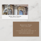 Petersplatz, Christentum, Religiöse Visitenkarte (Vorne/Hinten)