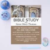 Petersplatz, Christliche Bibelklassenanzeige Flyer (Einzeln)