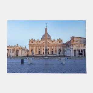 Petersplatz in Vatikanstadt - Rom, Italien Fußmatte