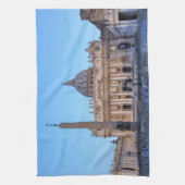 Petersplatz in Vatikanstadt - Rom, Italien Geschirrtuch (Vertikal)