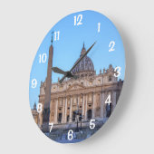 Petersplatz in Vatikanstadt - Rom, Italien Große Wanduhr (Winkel)