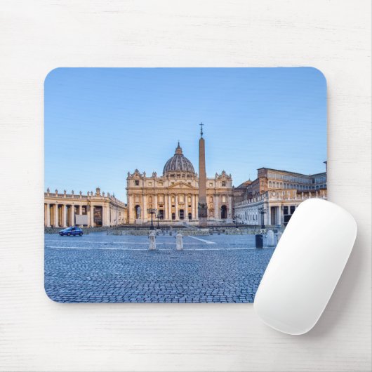 Petersplatz in Vatikanstadt - Rom, Italien Mousepad (Mit Mouse)