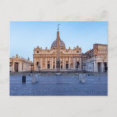 Petersplatz in Vatikanstadt - Rom, Italien Postkarte (Vorderseite)