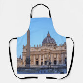 Petersplatz in Vatikanstadt - Rom, Italien Schürze (Vorderseite)