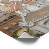 Petersplatz Rom Poster (Ecke)