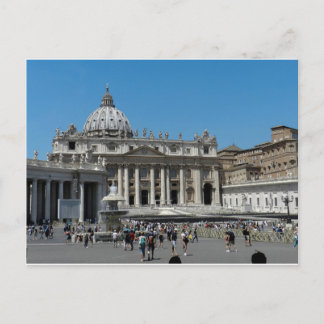 Petersplatz, Rom Postkarte