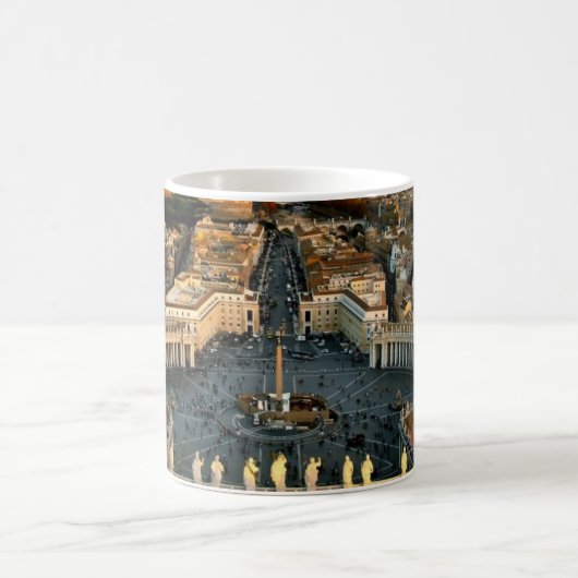 Petersplatz Vatikan Kaffeetasse (Mittel)