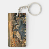 Petersplatz Vatikan Schlüsselanhänger (Rückseite)