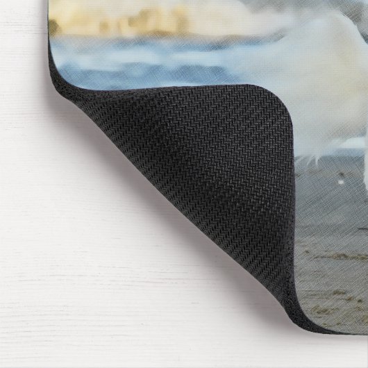 Pete's Beach Mouse Pad Mousepad (Ecke)