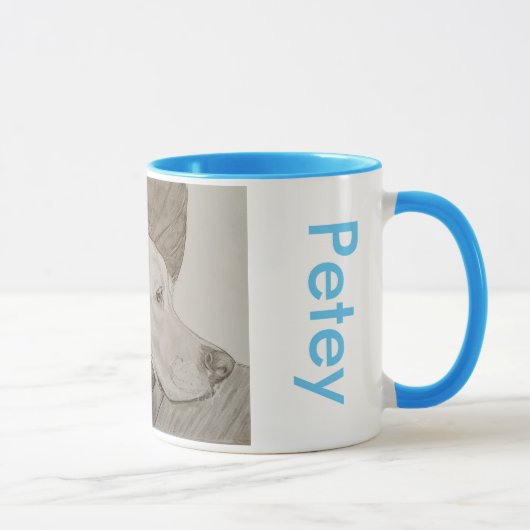 Petey wartete bester Freund-Tasse Tasse (Rechts)
