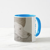 Petey wartete bester Freund-Tasse Tasse (VorderseiteRechts)