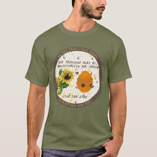 Pethel Farm Local Honey T - Shirt (Vorderseite)