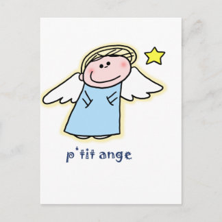 Petit Ange (kleiner Engel auf Französisch) Postkarte