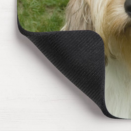 Petit Basette Griffon Vendeen Mousepad (Ecke)